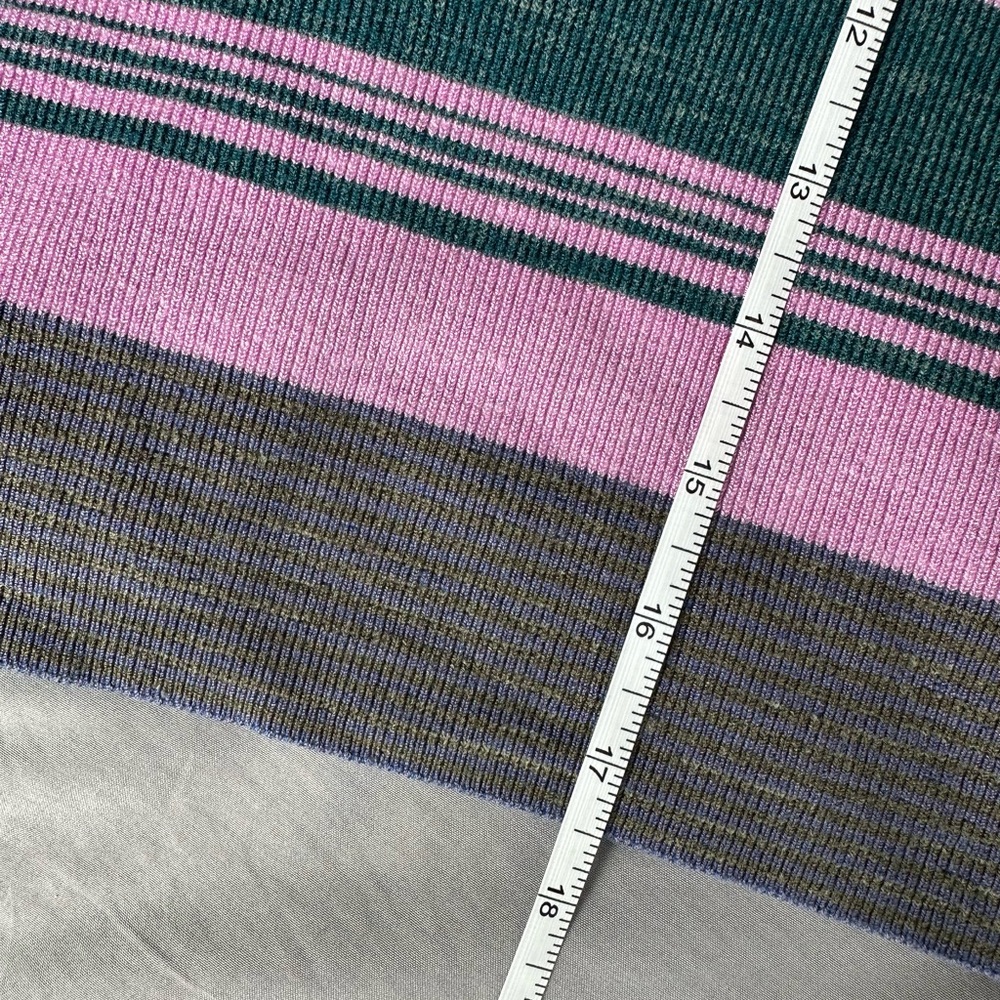 Free people Striped Pink and Green Women's Sweater - Picture 6 of 6